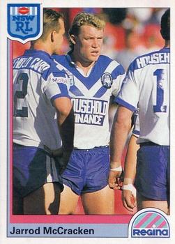 1992 Regina NSW Rugby League #134 Jarrod McCracken Front